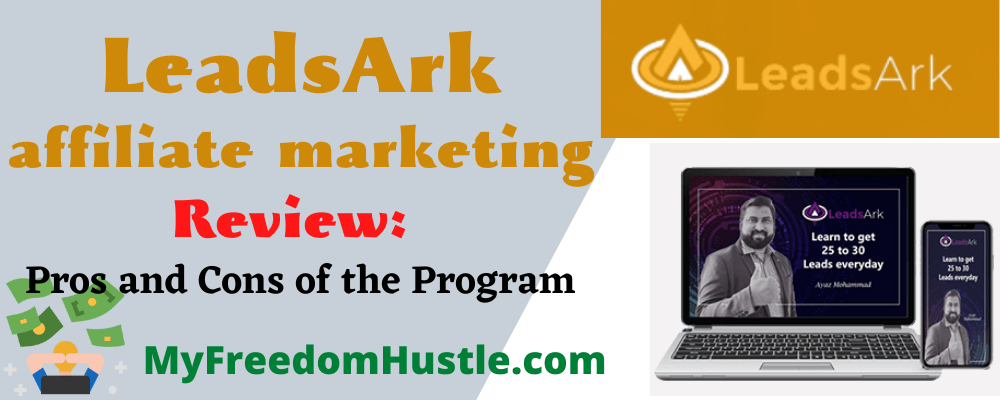 LeadsArk affiliate marketing review featured image