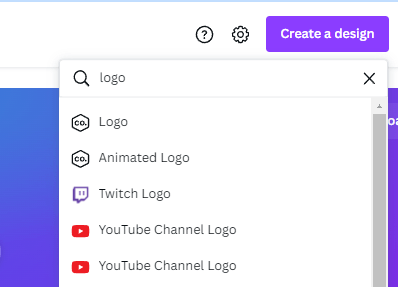 How To Create A Logo In Canva Create a design