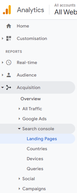 How Do You Create A Free Landing Page - Google analytics